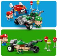 Lego 72034 Mario Kart Bebe Mario Kart vs Bebe Luigi Lego Mario - details 5