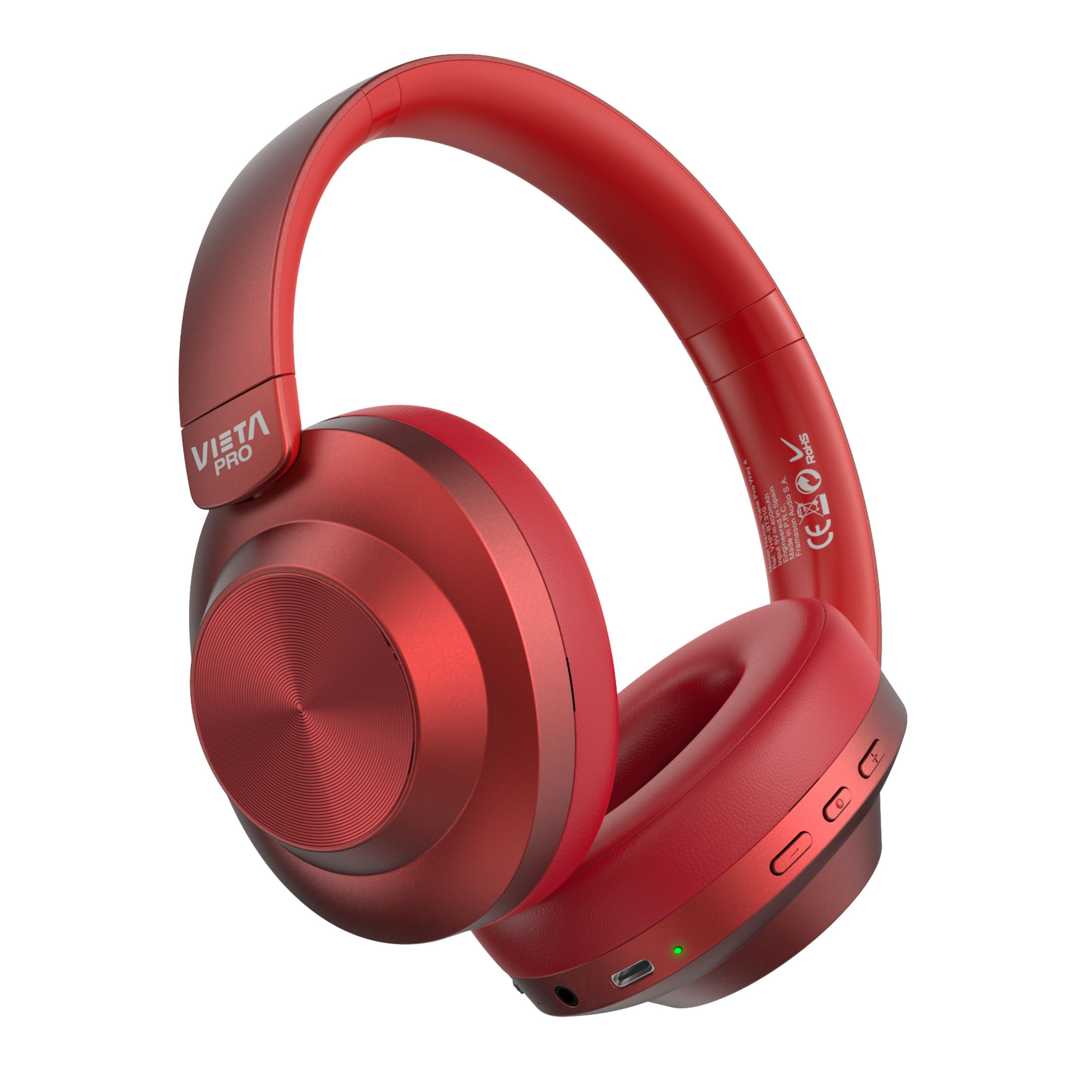 Vieta Pro Way 4 | Auriculares Inalámbricos de Diadema con Bluetooth, Dual Folding y Gaming Mode. Cascos con Micrófono y Batería de Larga Duración 50h. Auriculares de Diadema