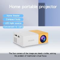 Proyector Mini HD YG300 Para El Hogar Y Exteriores Ideal Para Películas Camping Cine Y Juegos Incluye Adaptador De Energía AC - details 2