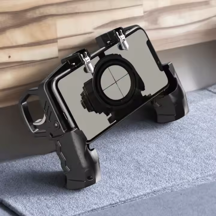 Controlador De Juego Móvil Con Joystick Y Gamepad Para Jugos De Tiro Compatible Con Android E iOS Smartphone - 1