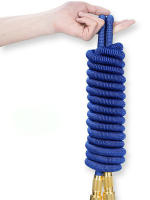 Tubo De Riego Jardín Expansible Flexible Con Conexiones De Latón Sólido Y Doble Goma Portátil Para Patio 3 Veces Telescopio - details 6