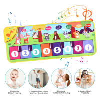 Teclado Musical Para Niños 80x30cm Alfombra De Música Multifuncional Con 8 Sonidos De Animales Juguete Educativo Para Bebés Y Niños De 3 a 6 Años - details 9
