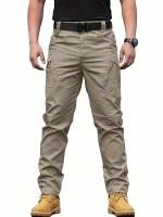 Pantalones Tácticos Multifuncionales Para Hombre Resistentes Al Desgaste Y Agua Ideales Para Senderismo Y Trabajo Al Aire Libre - details 5
