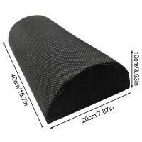 Almohada ergonómica semicircular para pies, almohadilla de relajación para columna, soporte para el hogar, oficina, ordenador, trabajo, adecuado para aliviar el dolor, 1 unidad - details 5