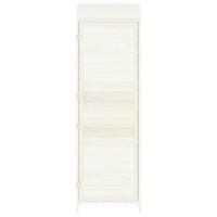 Cobertizo de jardín madera maciza de abeto blanco 55x52x174,5cm Decoración de muebles de jardín al aire libre - details 3