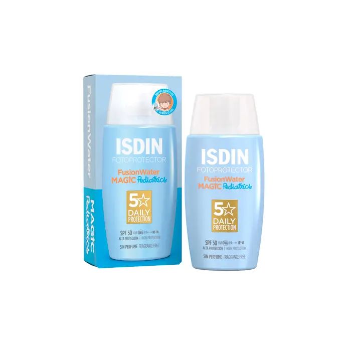 FOTOPROTECTOR ISDIN FUSION WATER MAGIC PEDIATRICS SPF50 50 ml