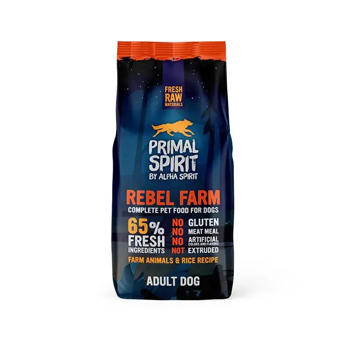Alpha Spirit Primal 65% Rebel Fram Alimento para perros 12 Kg - 1