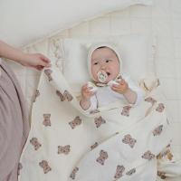 SPEIRA Manta de Gasa de Oso para Bebe, Manta de Diseños animados para niños, Manta para dormir la siesta - details 6