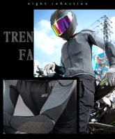 Chaqueta De Motocicleta Con Armadura Completa Protección Motocross Ropa De Carreras Moto Protegida Respirable Reflectante Para Hombres - details 13