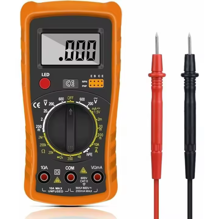 Multimetro Digital Automático, Analizador Eléctrico Profesional - 1