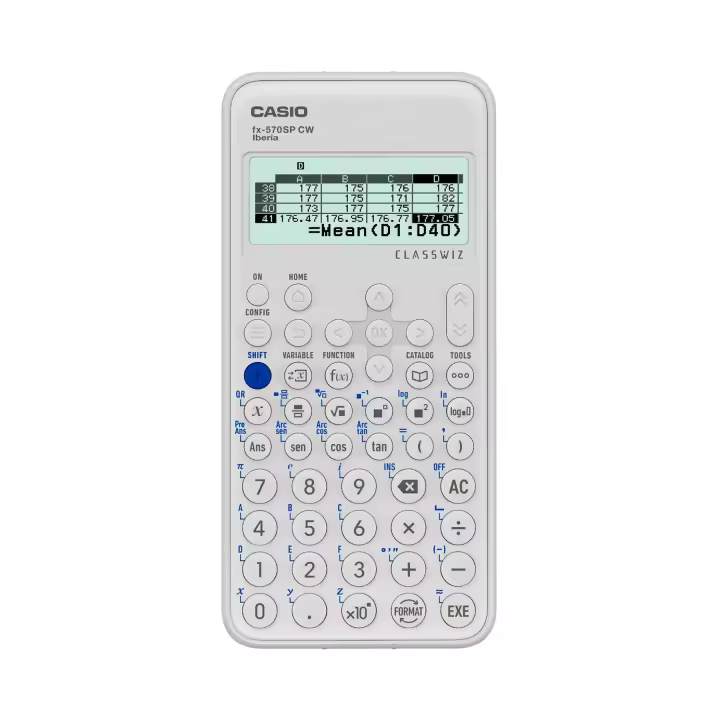 CASIO FX-570SP CW Blanca / Calculadora científica estándar - 1