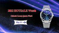Reloj De Pulsera De Lujo Para Hombres Y Mujeres En Color Rosa Oro Con Correa De Acero Inoxidable Y Cierre De Seguridad Reloj De Moda Negra Resistente Al Agua De 40mm - details 0