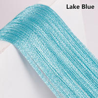 Cortina De Tela Suelta Recta 1x2m Para Decoración De Boda Y Puertas Cortina Romana De Color Sólido Sin Capa Doble Material 100% Poliéster - details 5