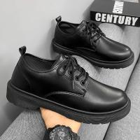 Zapatos Casuales Para Hombre De Cuero Transpirables Con Cordones Hechos a Mano Clásicos De Negocios Moccasins Planos Para La Venta Caliente - details 1