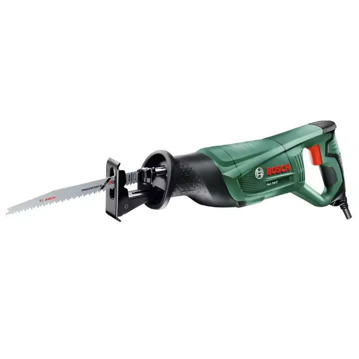 Sierra Sable Eléctrica Bosch PSA 700 E - 710W, Hoja de Sierra de Madera, SDS, Empuñadura Softgrip - 1