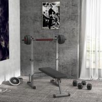 Mancuerna Hexagonal 15 KG Mancuerna con Barra de Conexión Metálica para Entrenamiento en Casa Gimnasio Oficina Negro y Plata - details 2