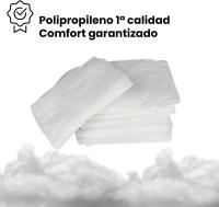 ALMERICORP Sabana de Camilla Desechable Ajustable de Polipropileno 95x220cm  Funda de Camilla de Masaje para estética SMS. 100 unidades - details 1