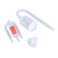 Juego De 4 En 1 Difusor De CO2 Para Acuario Con Valvula De Control Y Conector U Para Suministro De Dióxido De Carbono Para Tanque De Peces Y Plantas - details 15