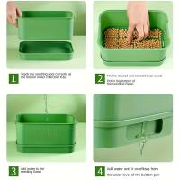 Suelo Sprout Grower Box Elegante Y Compacto Ajuste Universal Para Cocinas Y Hogares Cultiva Verduras Frescas Sin Esfuerzo - details 4