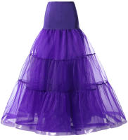 Falda De Novia Sin Huesos De 1 Metro Para Mujer Falda De Boda Larga Para Baile Falda Puffs De Vestido Técnicas De Punto Material De Poliéster - details 5