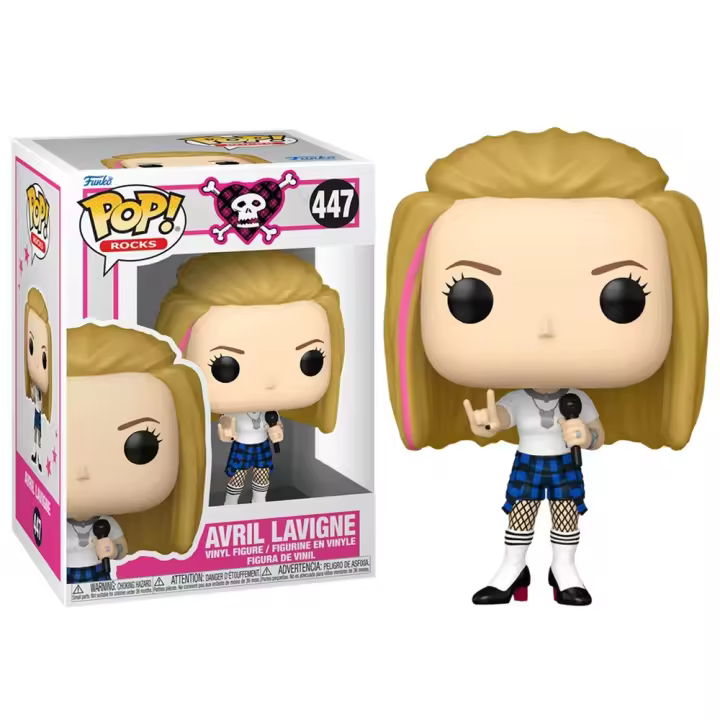 FUNKO POP! AVRIL LAVIGNE - AVRIL LAVIGNE (GIRLFRIEND), 83823, Nº447, PRODUCTO CON LICENCIA OFICIAL - 1