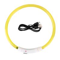 Collar LED Para Perros Cargable Por USB Con Correa Luminosa Accesorios Para Mascotas Detachable Para Todas Las Estaciones - details 11