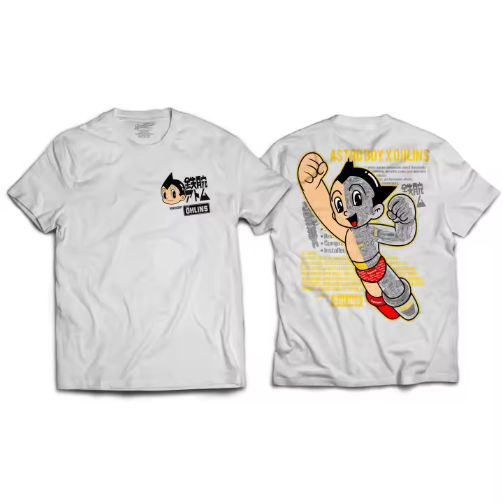 Camiseta Premium RACEROOM ASTROBOY JDM Drift, 100% Algodón, S M L XL XXL 3XL 4XL - 1