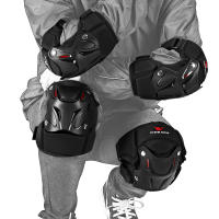 Chaleco De Protección Para Moto WOSAWE Deporte Armadura Protectora Con Soporte Corporal Manguito Guardia Motocross Protección Torácica Y Ski Material ABS Y EVA - details 25
