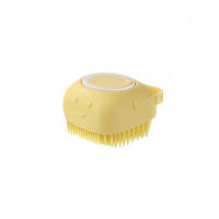 Cepillo De Baño Para Perros Y Gatos Con Dispensador De Shampoo Cepillo De Masaje De Silicona Suave Con Pincel De Goma Herramienta De Aseo Para Mascotas - details 12
