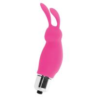 Vibrador De Conejo Mini Intense Rabbit Disponible En Tres Colores Negro Rosa Morado Funciona Con Pilas Incluidas Fabricado En Silicona Suave Estimulador Potente Y Pequeño 9 Cm - details 2