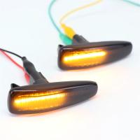2pcs Luz De Señal Dinámica LED Amarilla Para Parachoques Mitsubishi Lancer EVO X Outlander Sport Mirage 2014+ Lámpara De Marcador Lateral - details 11