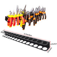 Soporte De Herramientas De Pared Organizador De Herramientas 14 Agujeros Para Martillo Pinzas Destornillador Kit De Almacenamiento De Herramientas RC Base Estandar De Hierro - details 0