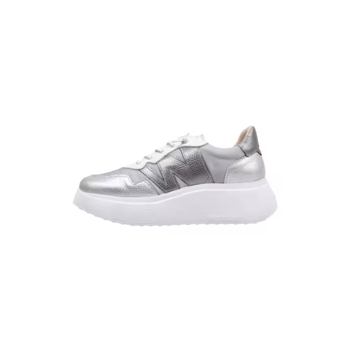 Wonders A-3622 Deportivas Con Cuña Mujer Plateado - 1