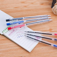 Lápices De Punto Redondo Retráctiles 0.7mm Pack De 10-30 Negro/Azul/Rojo Para Escuela Y Oficina Suministros De Papelería - details 1