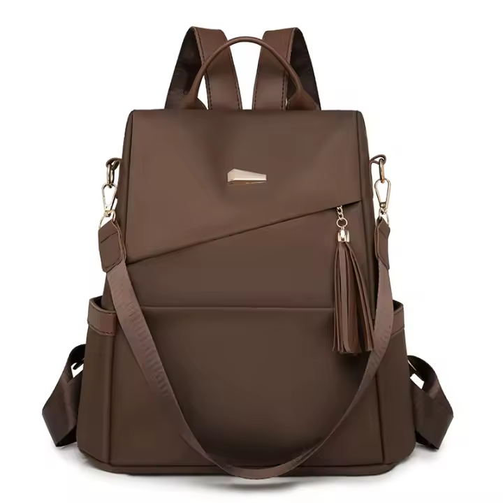 Mochila para ordenador portátil expandible para hombre, bolsa impermeable negra para Notebook, 16 pulgadas, 17 pulgadas, mochila de trabajo multifunción para negocios - 1