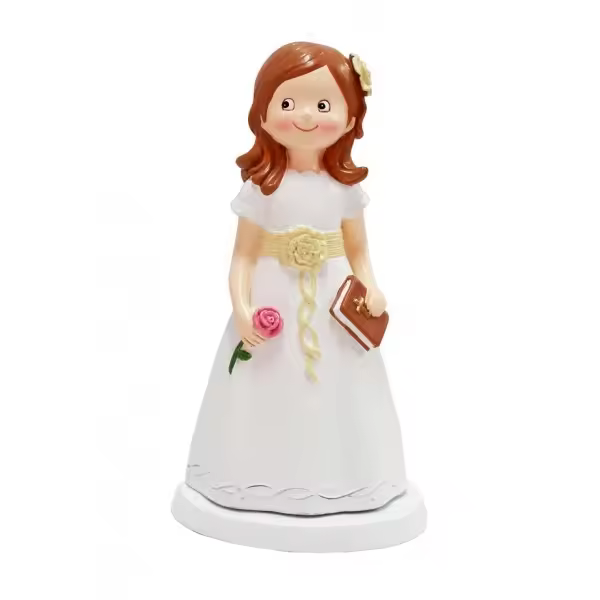 Disok Figura Pastel Comunión Niña Libro - Figuras Tarta Comuniones - 1