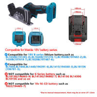 Mini Amoladora De Ángulo Sin Cable De 3 Pulgadas Herramienta De Corte Eléctrica Compatible Con Batería Makita/Dewalt 20V Para DIY En Hogar - details 5
