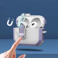 Estuche Automático Magnético Pop-Up Para Airpods 4 pro 2 3 1 Con Protección Total Y Carga Compatible Con Estuche De Carga - details 1
