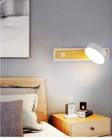 Lámpara De Pared LED Moderna Con Interruptor Iluminación Interior Para Dormitorio Sala De Estar Estudio Lectura Decoración Sconce Metálico Incluye Bombilla - details 14