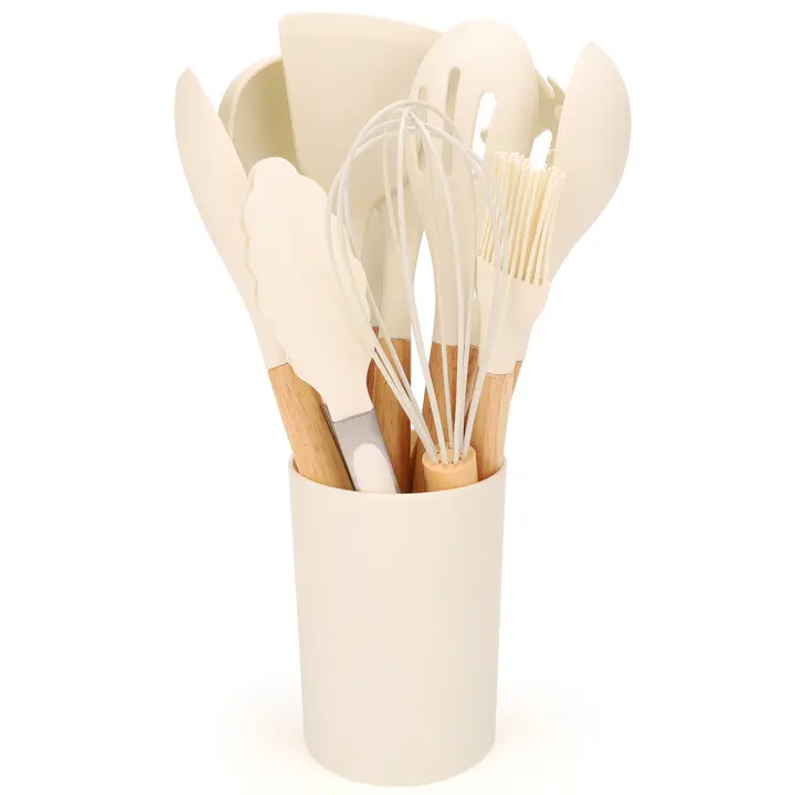 Juego de Herramientas de Cocina de Silicona de 12 Piezas - 1