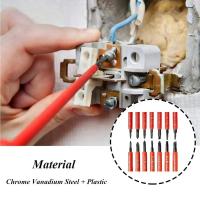 Mov-Juego de 7 destornilladores aislados para electricista de 500 V con destornillador probador, destornillador aislado con mango, destornillador aislado magnético intercambiable, kit de herramientas de reparación - details 6