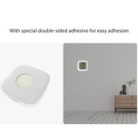 Estación Meteorológica Digital Con Termómetro Y Higrómetro Monitor De Humedad Y Temperatura Con Absorci\u00f3n Magnética Pantalla LCD Estilo De Soporte Y Colgante Para Interior - details 6