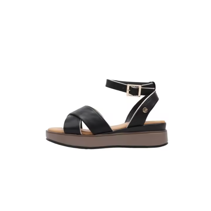 Isteria 23095 Sandalias Con Plataforma Mujer Negro - 1