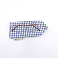 Bagsgarden- Bolsa de Algodón con vichy para Gafas de Sol，Funda Protectora Linda y Portátil con Compartimento Acolchado Grueso - details 1