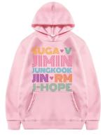 Sudadera De Punto Casual Para Hombre Con Capucha Estampada Y Bloque De Colores Nueva Moda 2024 Sin Capuchón Estilo Americano - details 3