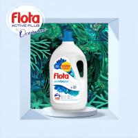 Detergente Liquido Concentrado FLOTA Oceánico - 5 Litros  100 Lavados - Máxima Eficacia en Agua Fría - Ideal para Ropa Blanca y de Color - Pack de 2 Unidades - FLOTA. - details 1