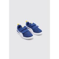 Puma COURTFLEX V3  MESH PS    Deportivas Con Velcro Niño Azul - details 0