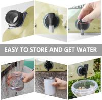 Bolsa de almacenamiento de Agua de 3 piezasbotella de Agua plegable portátil sin BPA de 8L para Cycling y Deports al Aire Libre. - details 1