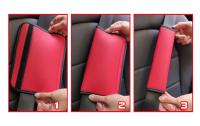Cubierta De Cinturón De Seguridad De Coche En Cuero PU Protección Respirable Con Almohadilla De Hombro En 5 Colores Accesorios Interiores De Automóvil - details 0