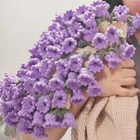Ramo de Flores Artesanal para Regalo - Lirio de los Valles, Jazmín y Rosas - Manta Tejida a Mano - Detalle Creativo para Madre (Día de la Madre, Regalo Original, Regalo Emocional, Regalo Hecho a Mano - details 1